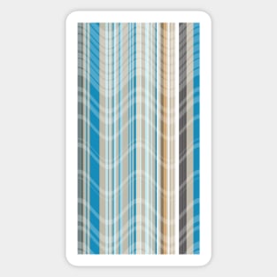 Wavy Stripes Sticker